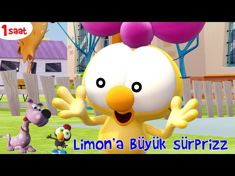 1 SAAT TÜRKÇE ÇİZGİ FİLM - Limon ile Zeytin 🤩🥳#82 - Limon'a Büyük Sürpriz!  🤩🥳 | TRT Çocuk