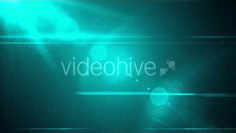 Moving Lens Flares on Deep Cyan Rolling Dots Background Seamless Loop