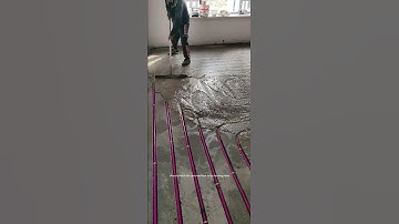 Apartment Floor Heating Pipes Laying In This Way- Downstairs Other