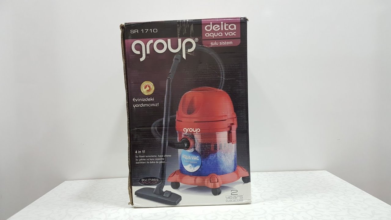 Group delta aqua voc su filitreli süpürge