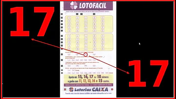 Como marcar o volante da Lotofácil?