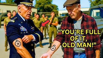 US Delta Force Mocked the Old Veterans Tattoo — Until the General Rolled up His Sleeve