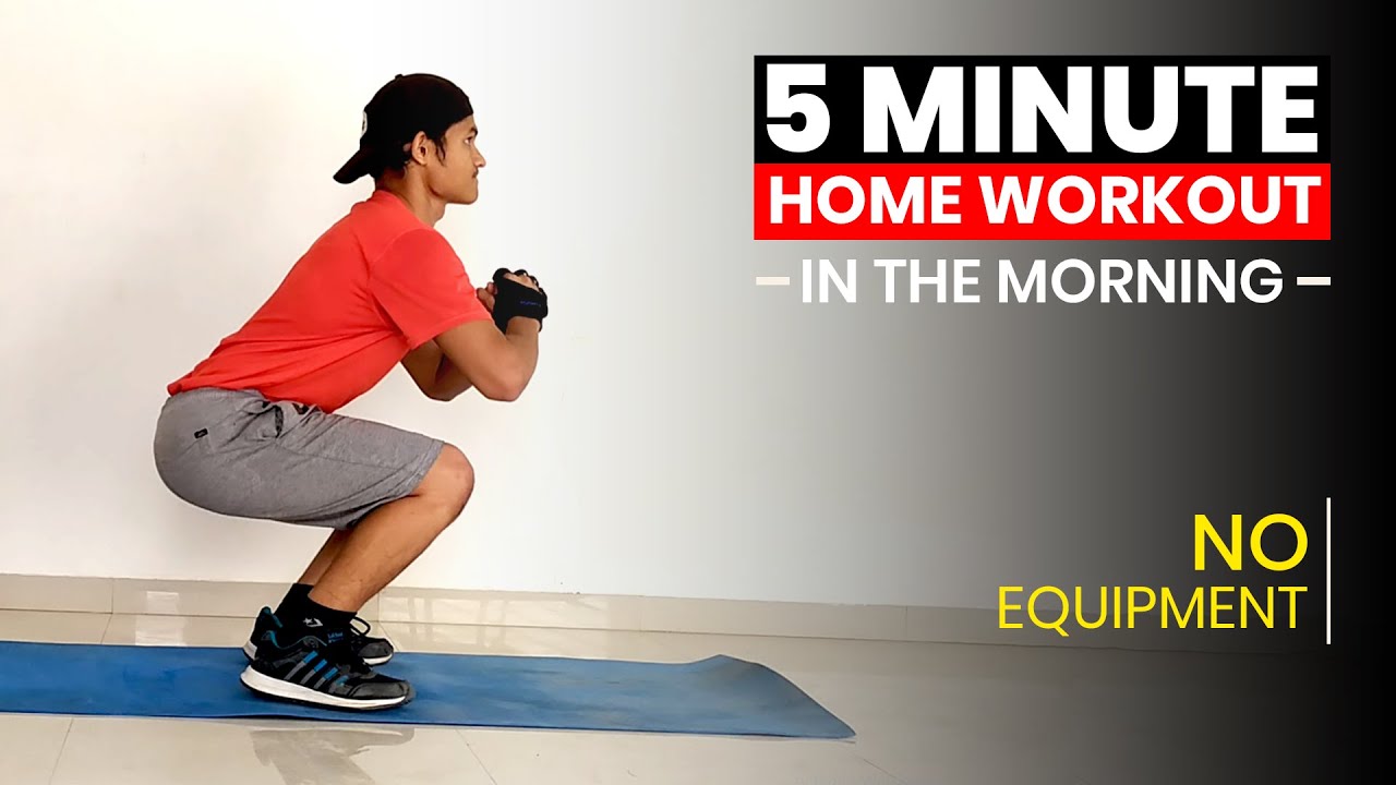 5 MINUTE HOME WORKOUT | NO EQUIPMENT EXERCISE | बिना साधनो की EXERCISE ...
