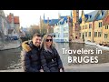 Travelers in Bruges | Belgium | Bruges Travel Vlog