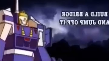 Tell you what guys why don’t you build a bridge AND JUMP OFF IT! But it’s in reverse