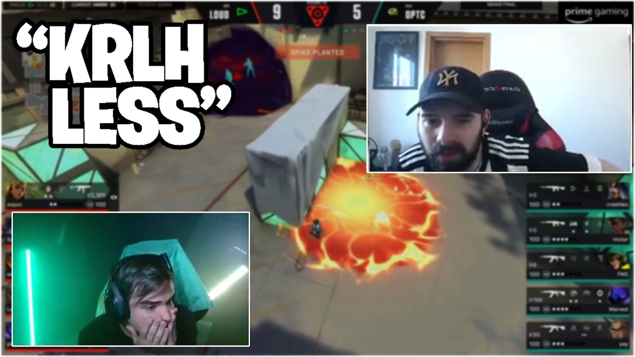 REAÇÃO DOS STREAMERS AO ACE DO LESS