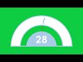 1 Minute Countdown Timer ⏱️ Running Man Animation with Beep Sound