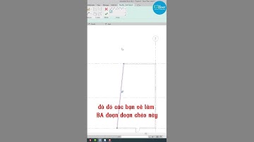 Sai lầm khi thể hiện lưới trục chéo trong revit #gizento #revit #tuhocrevit #luoi #truc