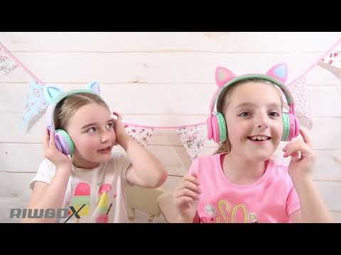 Videó: Fejhallgató Lányoknak: Vezeték Nélküli és Vezetékes. Nagy Rózsaszín Fejhallgató 7-10 éves Tinédzsereknek és Más Gyönyörű Modelleknek