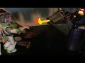 Woody and Buzz VS Zurg and lotso.