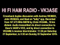 Vk3ase crossband 22 sept 2019