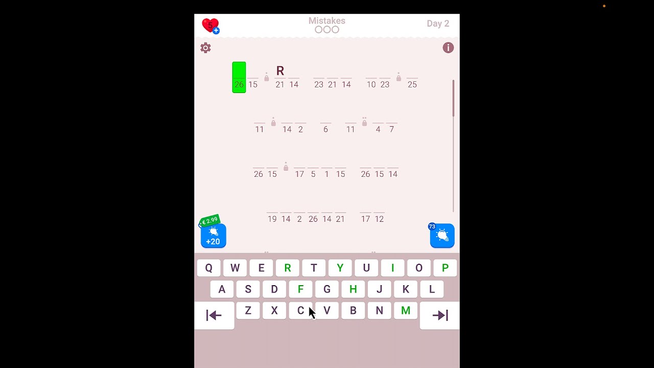 Master Cryptogram - Conquer the Daily Challenge | September 2, 2024 - Word Brain Puzzle