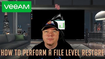 How to perform a file level restore with Veeam for Windows