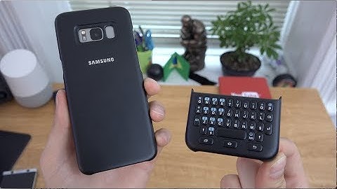 Samsung Galaxy S8 Keyboard Cover Review!