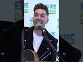Saved My Life Acoustic on the Elvis Duran show! #shorts