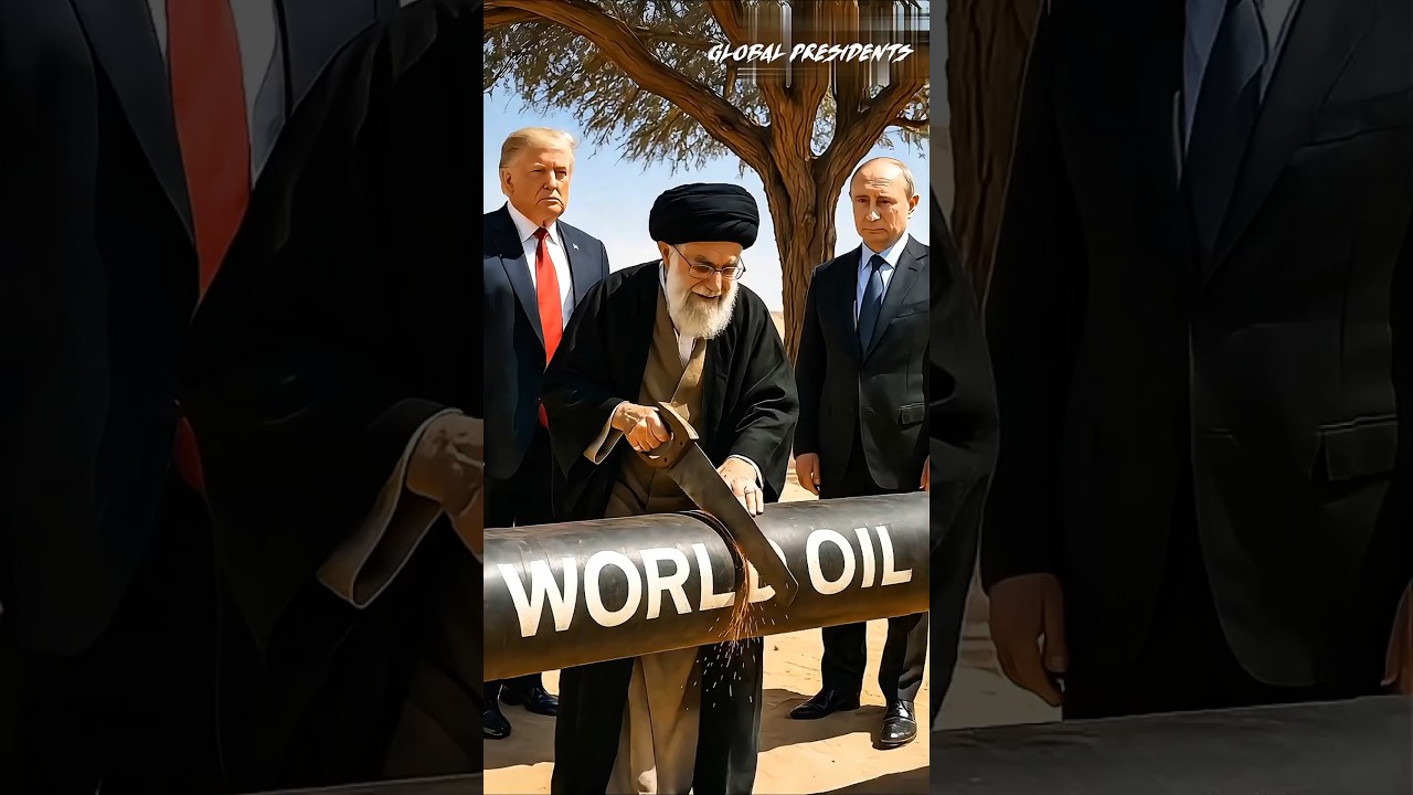 Oil Politics Drama: Unexpected Twist in the Desert! Trump vs Ayatollah Kamenai Shorts#middleeast