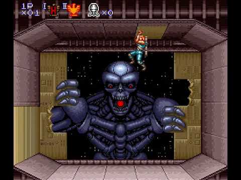 Няшкин Contra 3: The Alien Wars (1992)