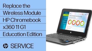 Replace the Wireless Module | HP Chromebook x360 11 G1 Education Edition | HP Support