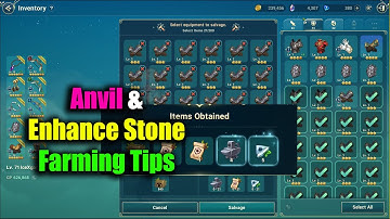 Ni no Kuni Cross Worlds Anvil & Enhance Stone Farming Tips