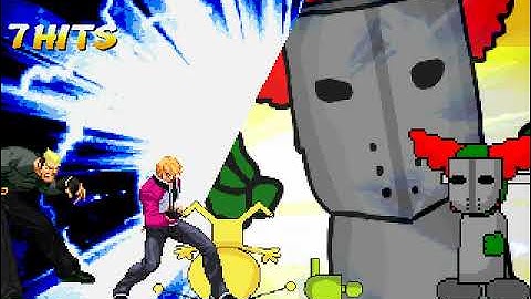 MUGEN Request: Rock Howard & Tricky Vs Ryuji Yamazaki & Alien Hominid