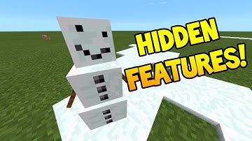 Minecraft Pocket Edition - 0.12.1 Update! - NEW Hidden Features!