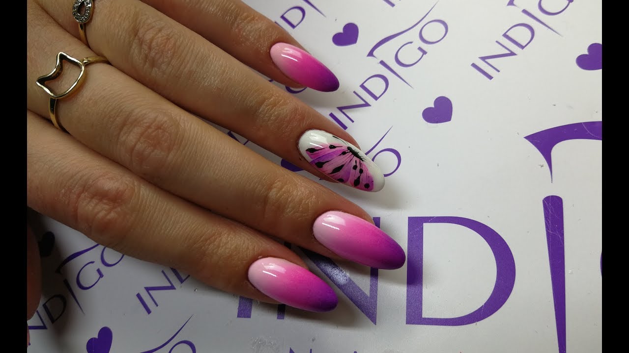 Butterfly ombre Mousse Gel Indigo