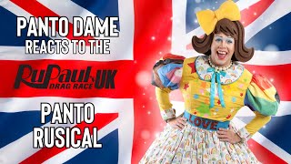 Panto Dame Reacts to RuPauls Drag Race UK Panto Rusical