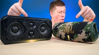 Неубиваемая JBL Charge 5 за 6 000 РУБЛЕЙ??? Это РЕАЛЬНО! 60 Вт. Мощи!!! Tronsmart Force Pro