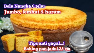Soft and fragrant 6-egg jackfruit cake #jackfruit cake