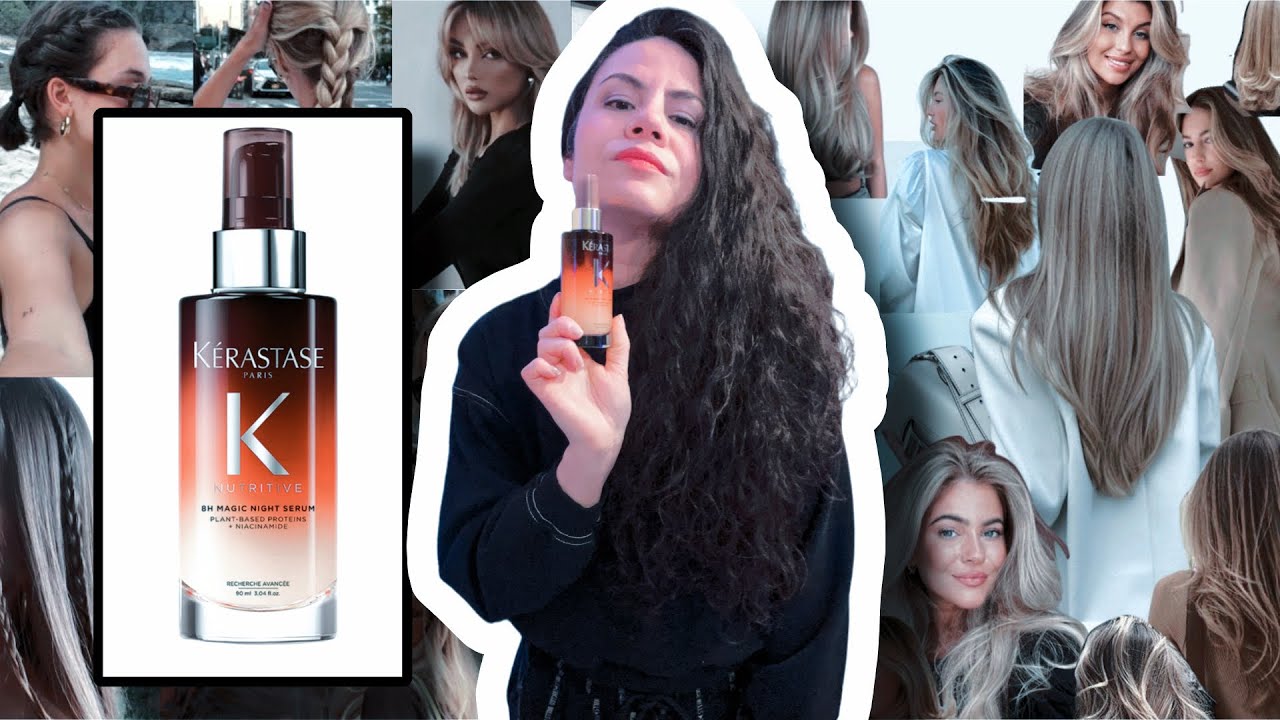 Serum nocturno de Kérastase para cabello reseco: ¿Funciona en cabellos saludables o decolorados?