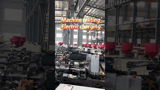Electric charging Injection molding machine testing #injectionmoldingmachine