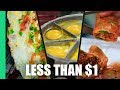 Cheap and tasty street food for under 1  vietnamese street food at turtle lake saigon