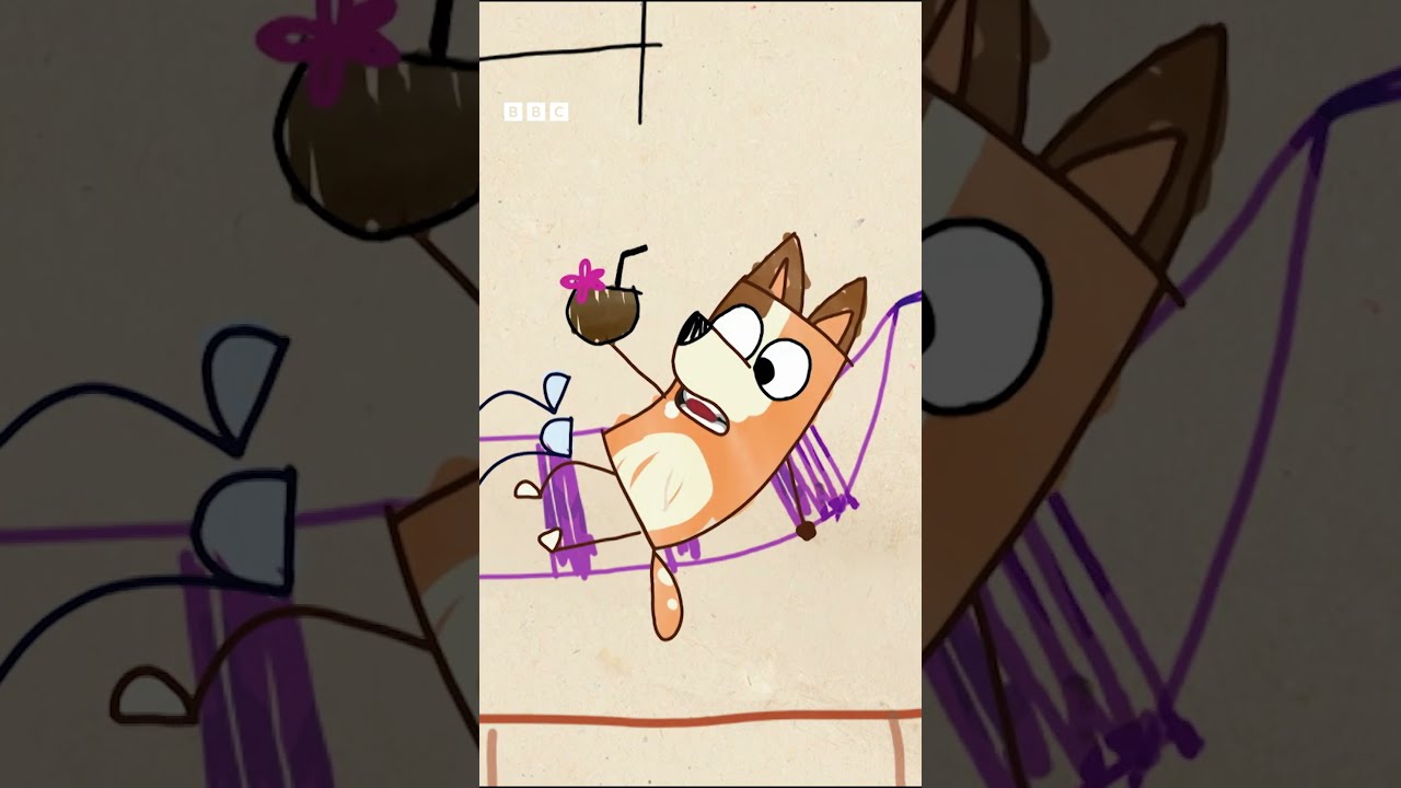 Bluey Mum And Dad Try To Escape CBeebies Shorts