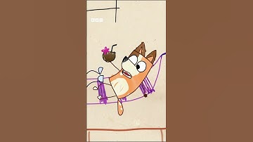 Thumbnail of Bluey | Mum and Dad Try to Escape | CBeebies #shorts
