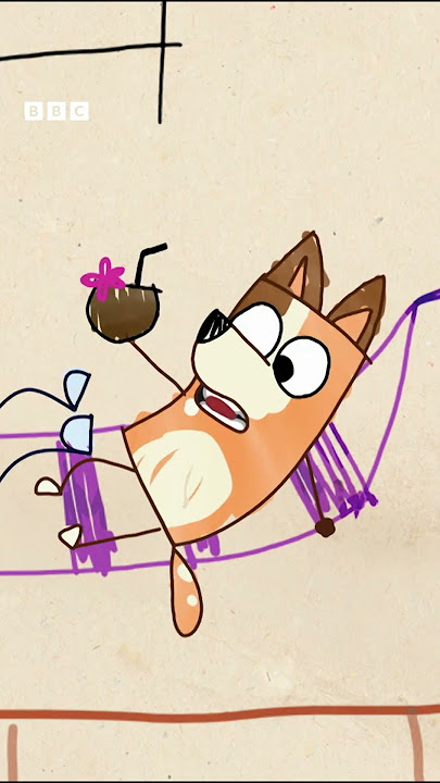 Bluey | Mum and Dad Try to Escape | CBeebies #shorts