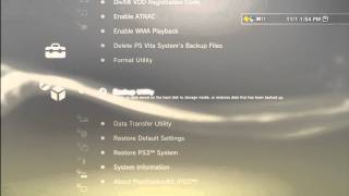How to back up data on the PlayStation 3 (Data Transfer and external HDD)