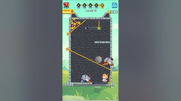 How to loot pull the pin game level 65 | Cat Game - How to Loot | #gaming #shorts #loot #enjoy