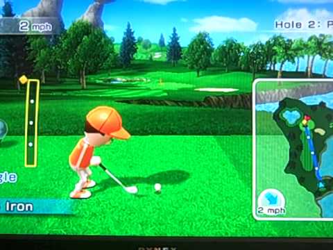 wii sports golf try again