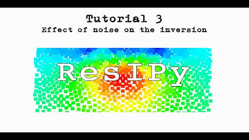 Tutorial 03 - Noise effects on resistivity inversion