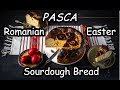 Pasca - Romanian Easter Sourdough Bread
