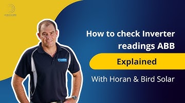 How to check Inverter readings ABB