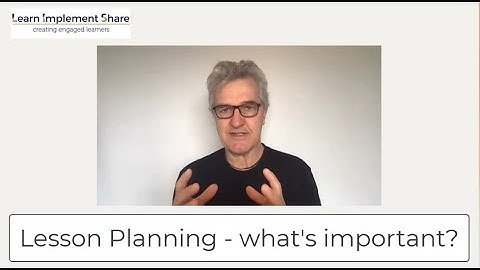 How to save time lesson planning - a message for new teachers