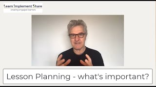 How to save time lesson planning - a message for new teachers
