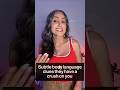Subtle body language clues they have a crush on you #crush #bodylanguage #communication #attraction
