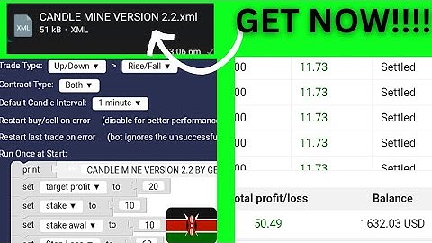 Get Candle Mine Version 2.2 Bot Below- Binary Trading.