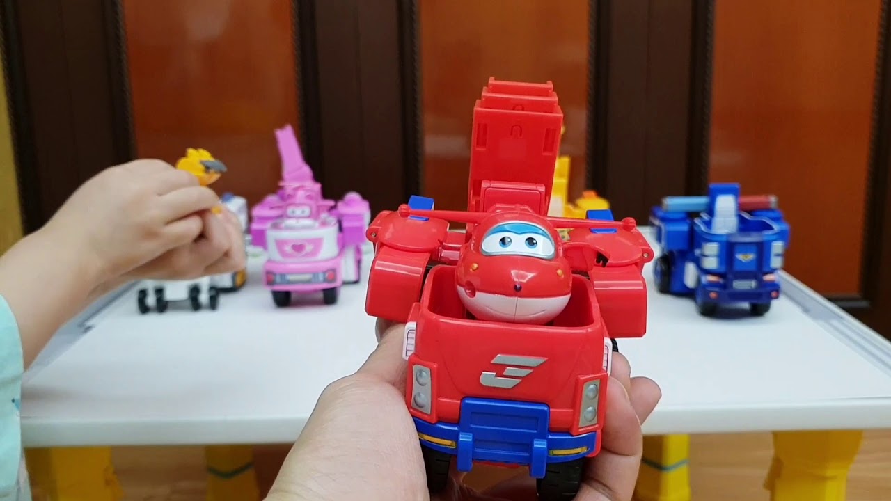 NO.12)Super wings mini transforming robot suit / Harika Kanatlar