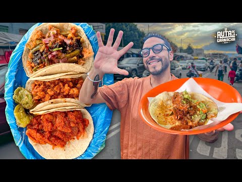 Video thumbnail: Los MEJORES TACOS de GUISADO del BARRIO de TEPITO