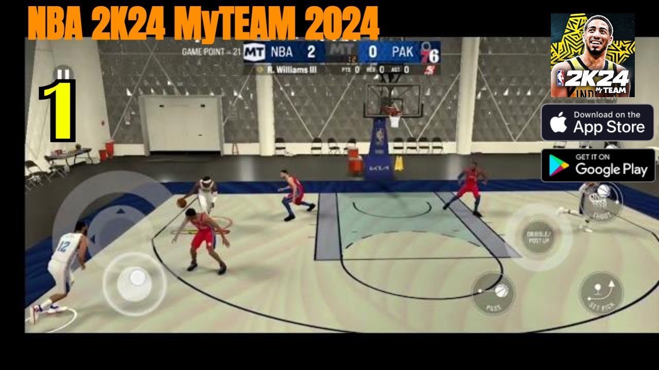 NBA 2K24 MyTEAM -Gameplay 2024 | Android, iOS | - YouTube