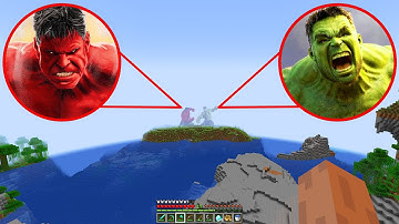 I Found Hulk in Minecraft