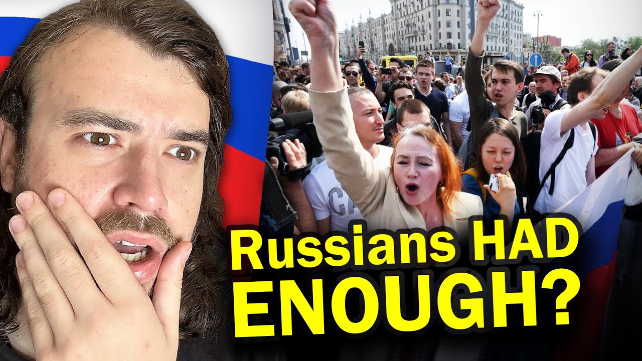 Russians Are Finally PROTESTING Putin